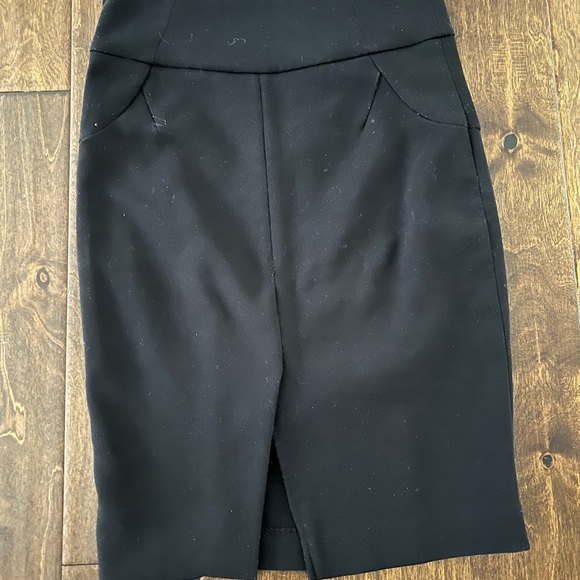 Zara Basic black pencil skirt size S - Picture 2 of 9